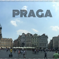 PRAGA - Chegando de trem e o Hotel escolhido