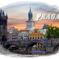 Praga - Ponte Carlos e Hard Rock